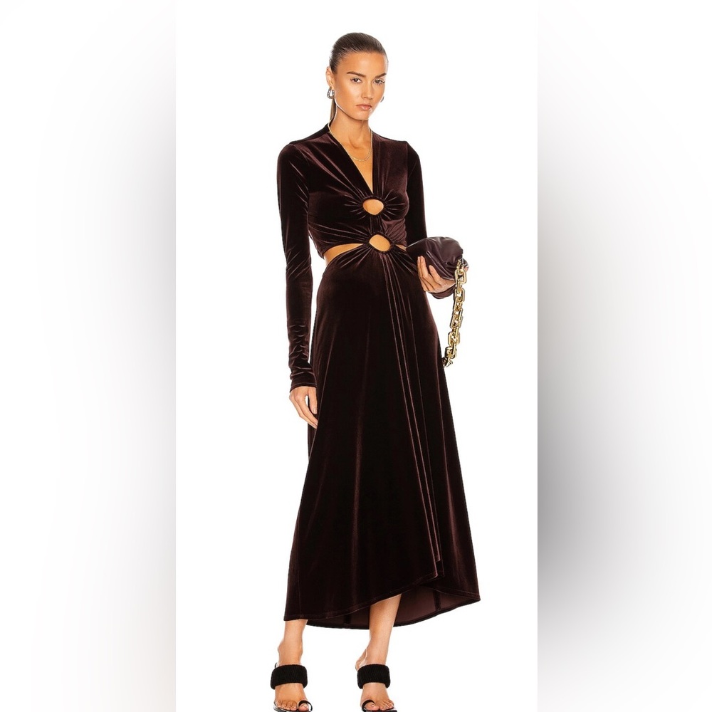 NWT A.L.C. Velvet Cutout Dress Size 4